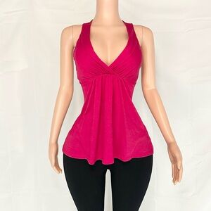 Women's Pink Sleeveless Top